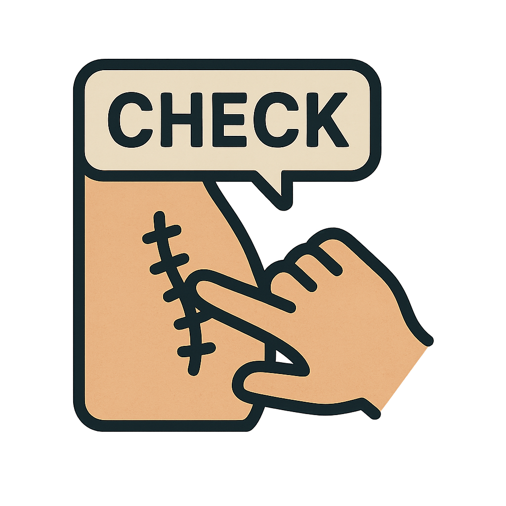 چک کردن ناحیه عمل